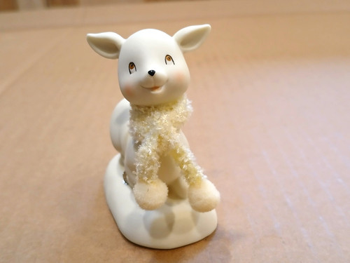 Snow babies collectible deer - snow,