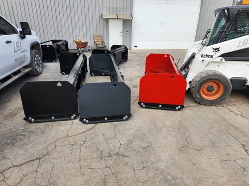Hd skid steer - 8', snow